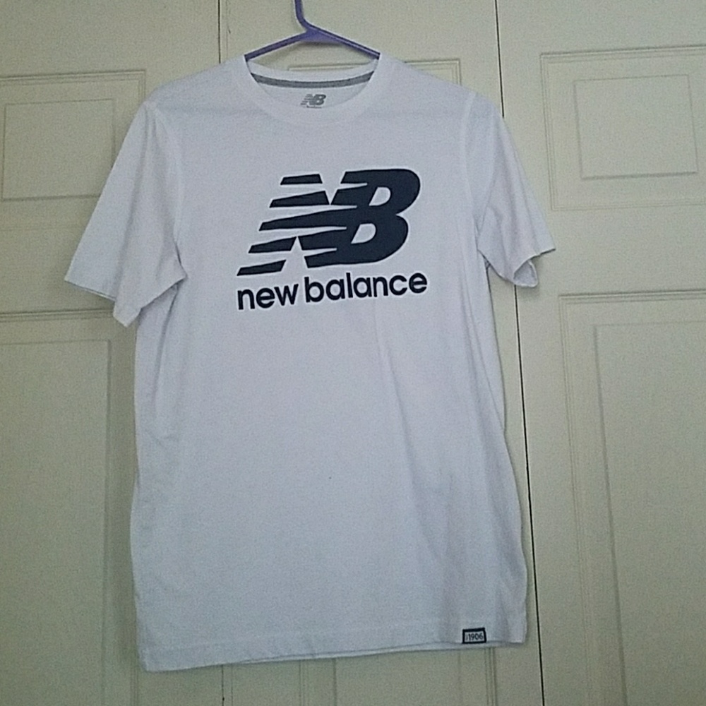 White New Balance Tee